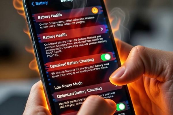 iPhone overheating while charging due to poor charging habits