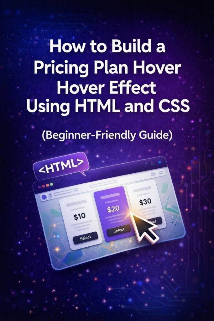 Pricing plan cards displayed on a website without hover effect