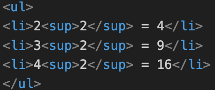 What Is the sup Tag In HTML?