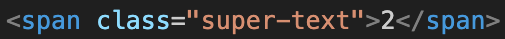 What Is the sup Tag In HTML?
