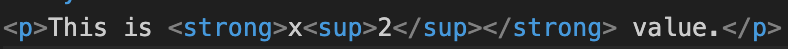 What Is the sup Tag In HTML?