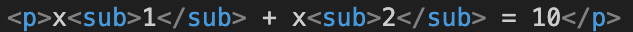 What Is the sub Tag In HTML?