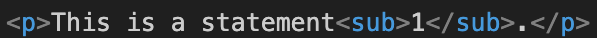 What Is the sub Tag In HTML?