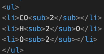 What Is the sub Tag In HTML?