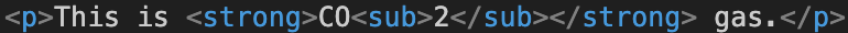 What Is the sub Tag In HTML?