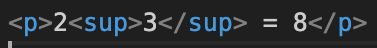 What Is the sup Tag In HTML?