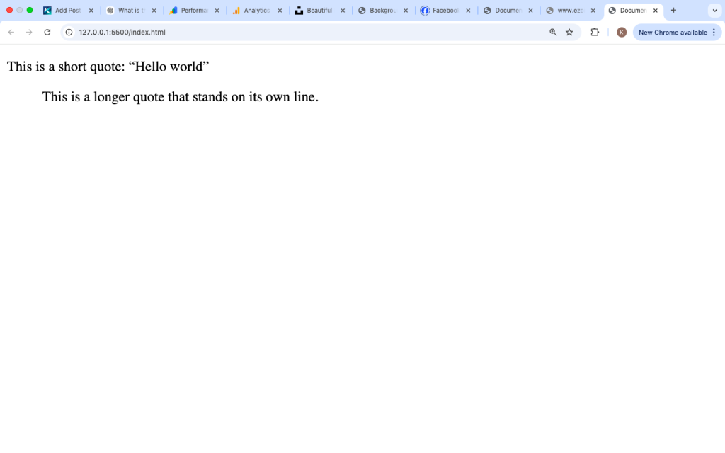 What Is the blockquote Tag in HTML?