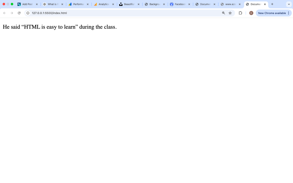 What Is the q Tag in HTML?