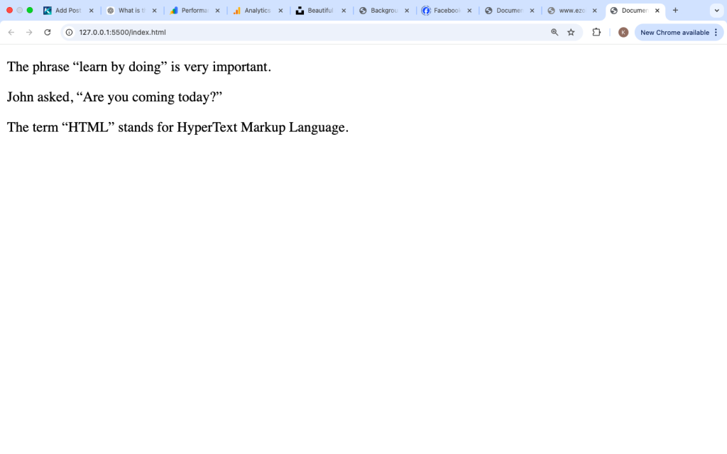 What Is the q Tag in HTML?