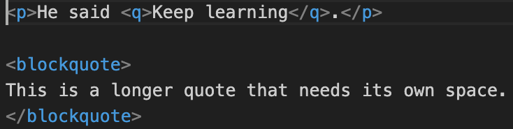 What Is the q Tag in HTML?