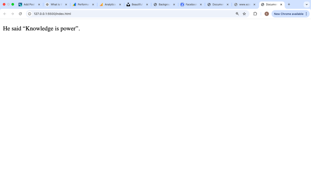 What Is the q Tag in HTML?