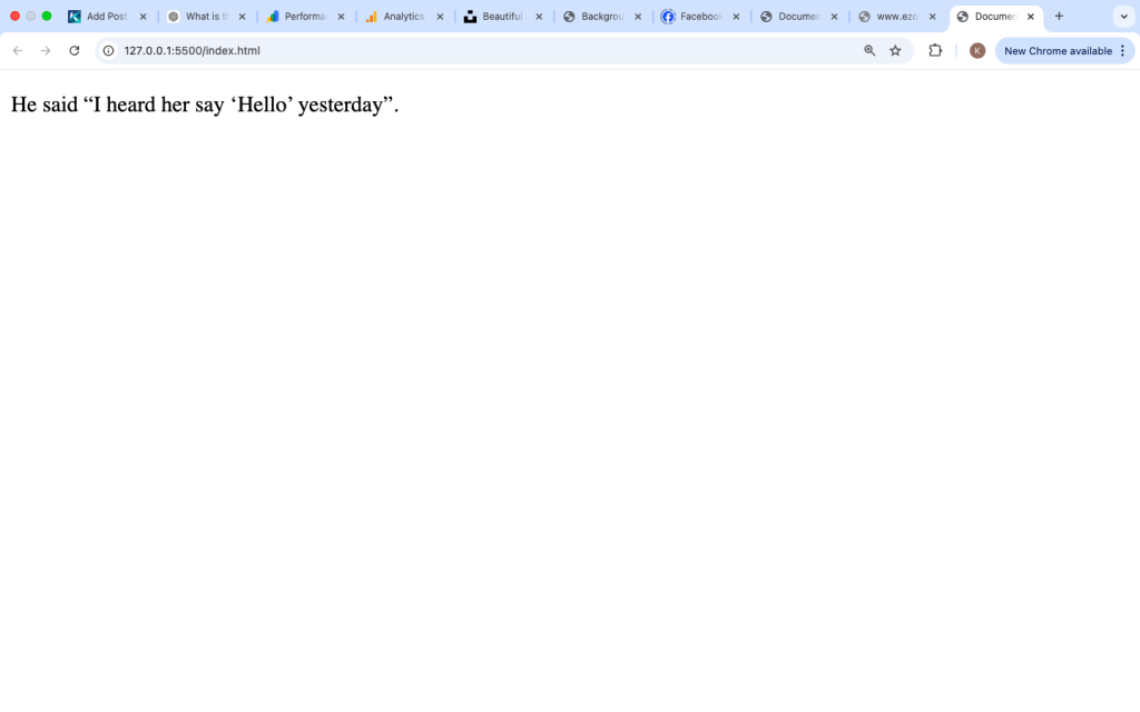 What Is the q Tag in HTML?