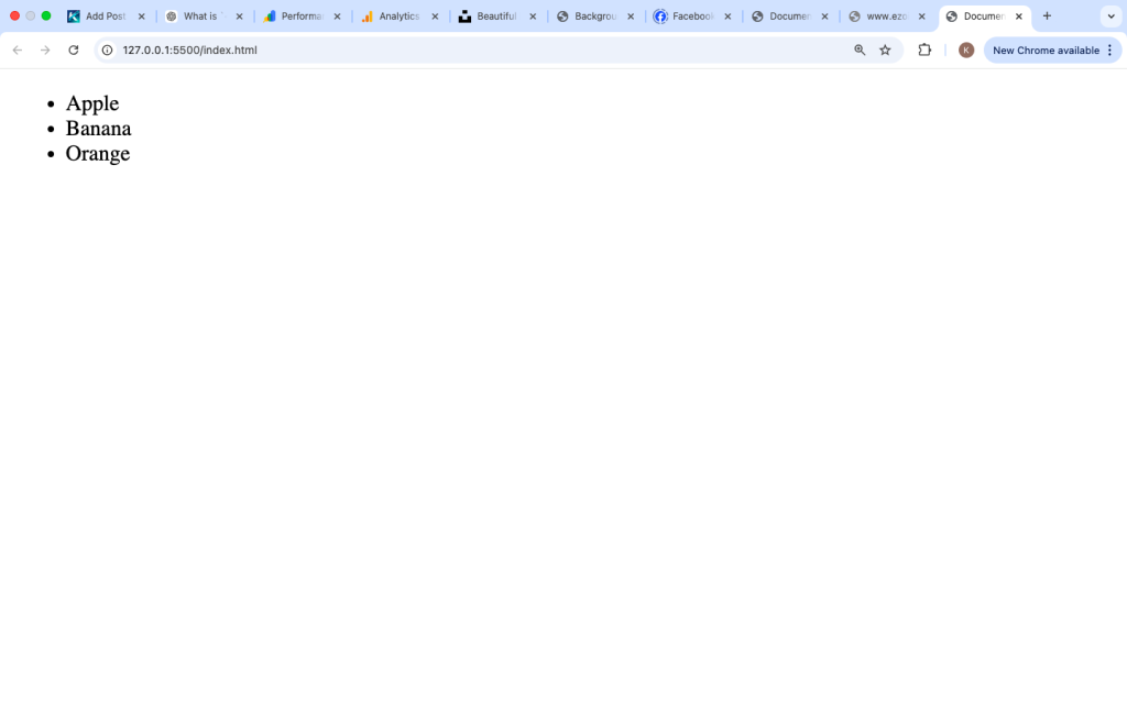 What is the ul Tag in HTML?