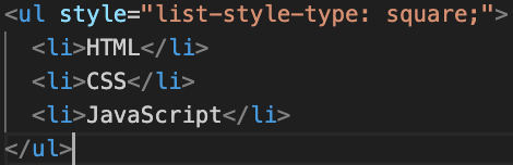 What is the ul Tag in HTML?