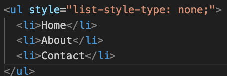 What is the ul Tag in HTML?