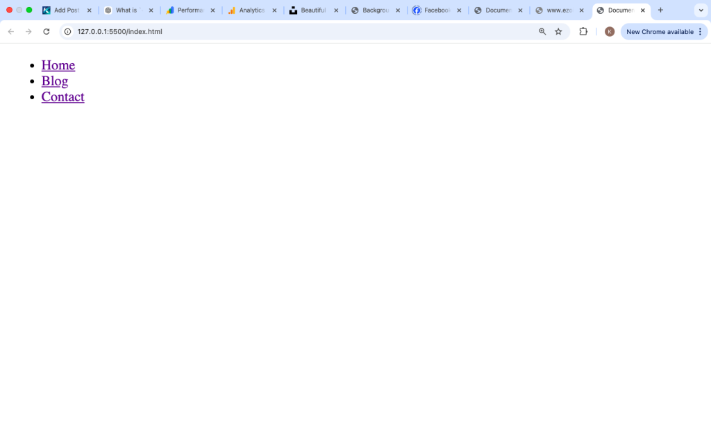 What is the ul Tag in HTML?