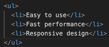 What is the ul Tag in HTML?