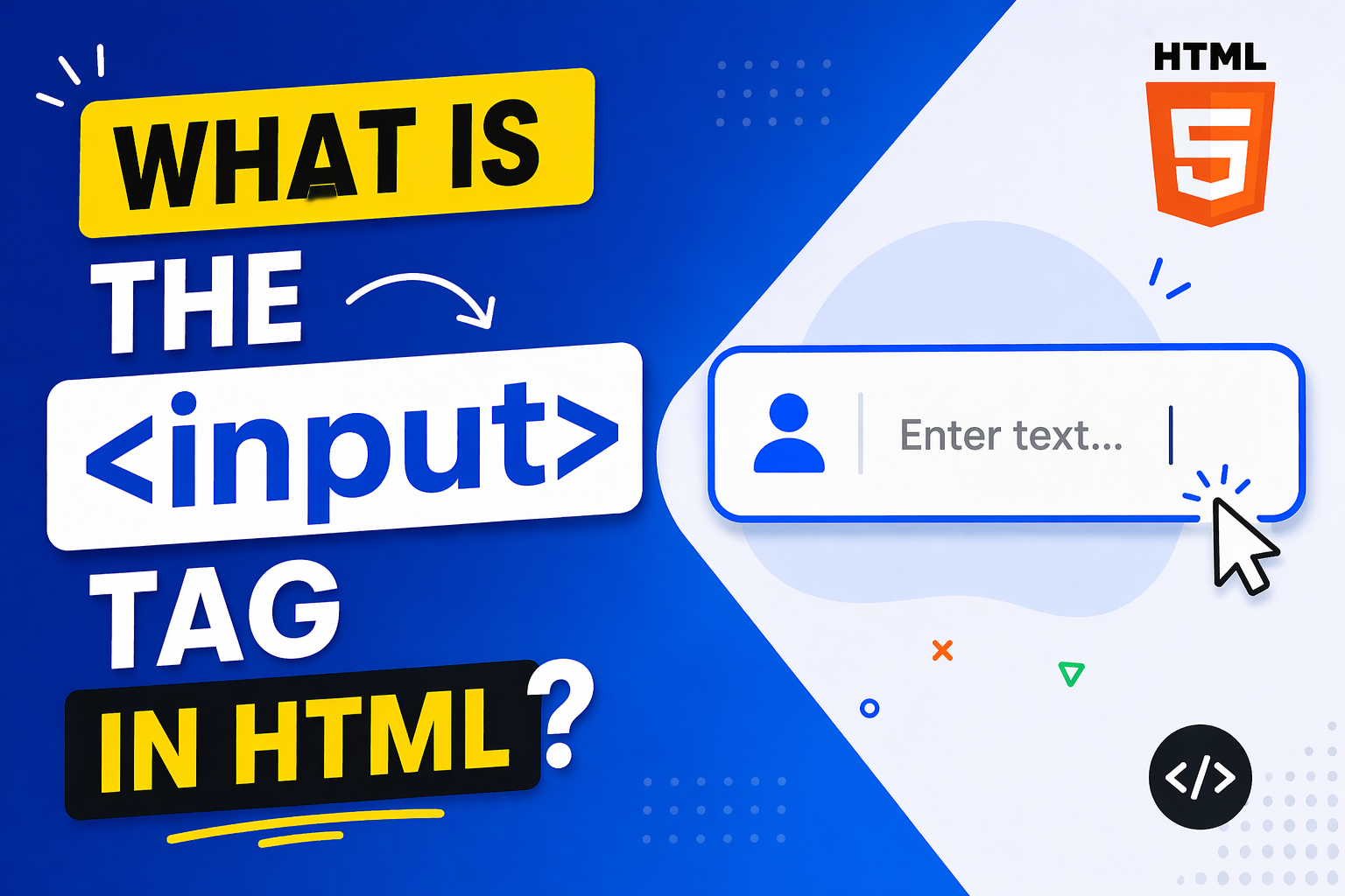 What is the Tag in HTML?