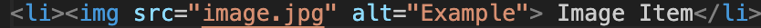 What is the li Tag in HTML?