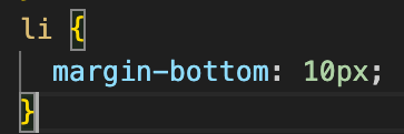 What is the li Tag in HTML?