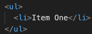 What is the li Tag in HTML?