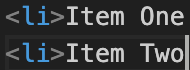 What is the li Tag in HTML?