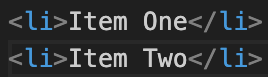 What is the li Tag in HTML?