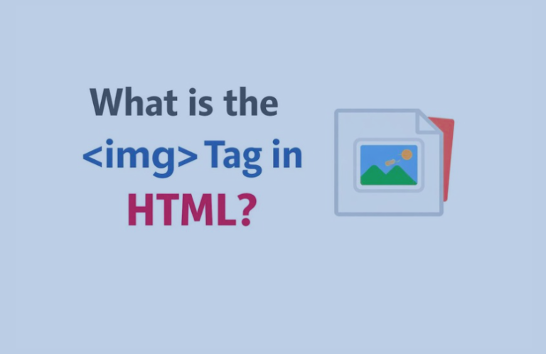 What is the img tag in HTML thumbnail showing image element example with src and alt attributes