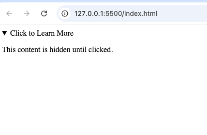 <summary>How To Use the <summary></summary>Tag in HTML
